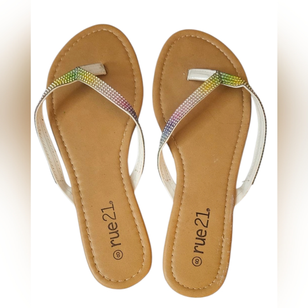 Rue21 Women's Rainbow Sandals
